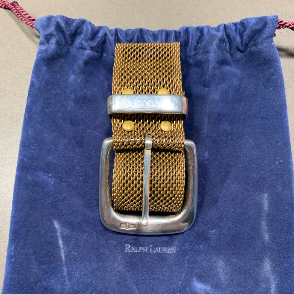 Ralph Lauren Vintage Mesh Belt
